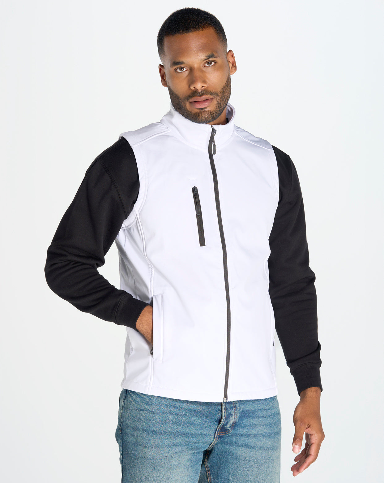 Softshell sans manches à personnaliser