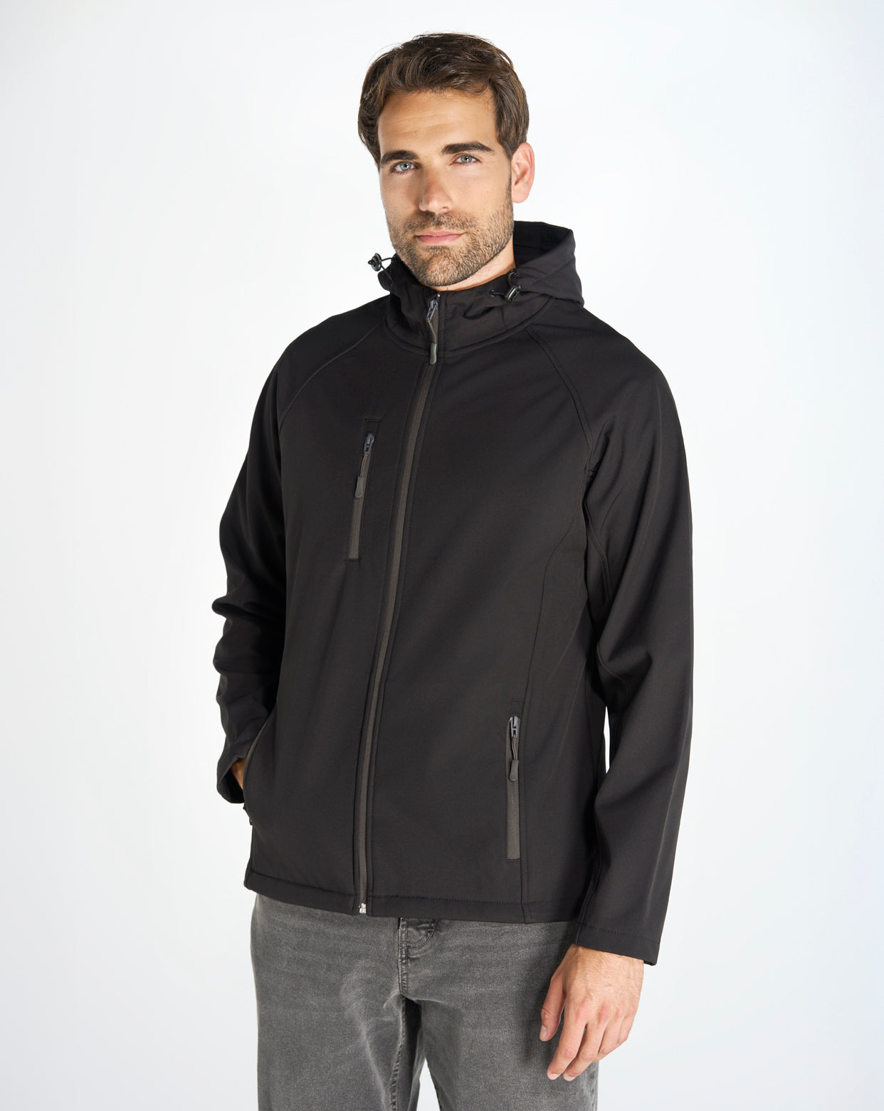 Softshell à capuches à personnaliser