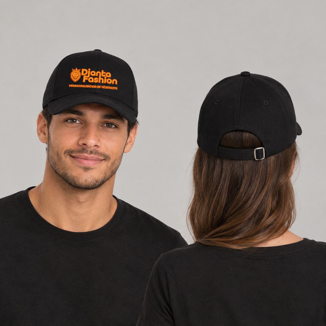Casquettes 5 panneaux à personnaliser