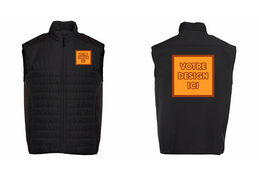 Doudounne RIMECK : Personnalisation avant et dos