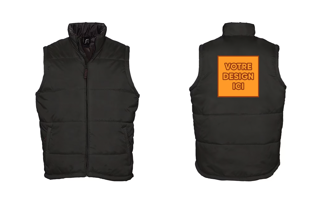 Doudounne SOLS : Personnalisation dos