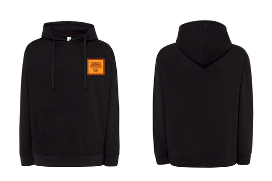 Sweat à capuche 320 GSM : Personnalisation avant coeur