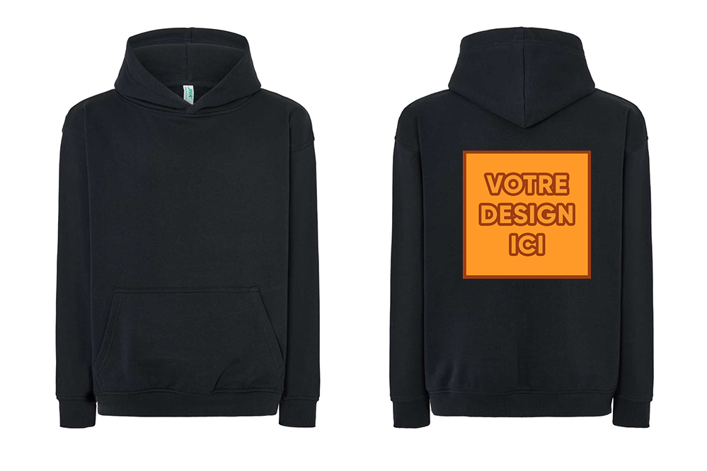 Pull Oversize 320 GSM : Personnalisation gros