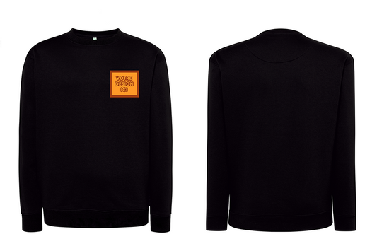 Sweatshirt 290 GSM : Personnalisation avant coeur