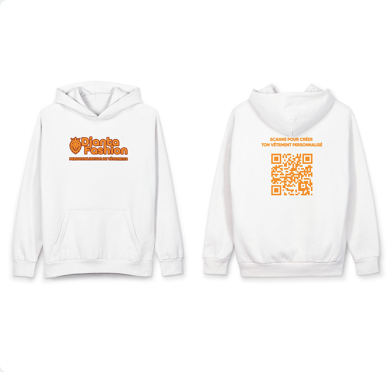 Sweat à capuche oversize 320 GSM à personnaliser