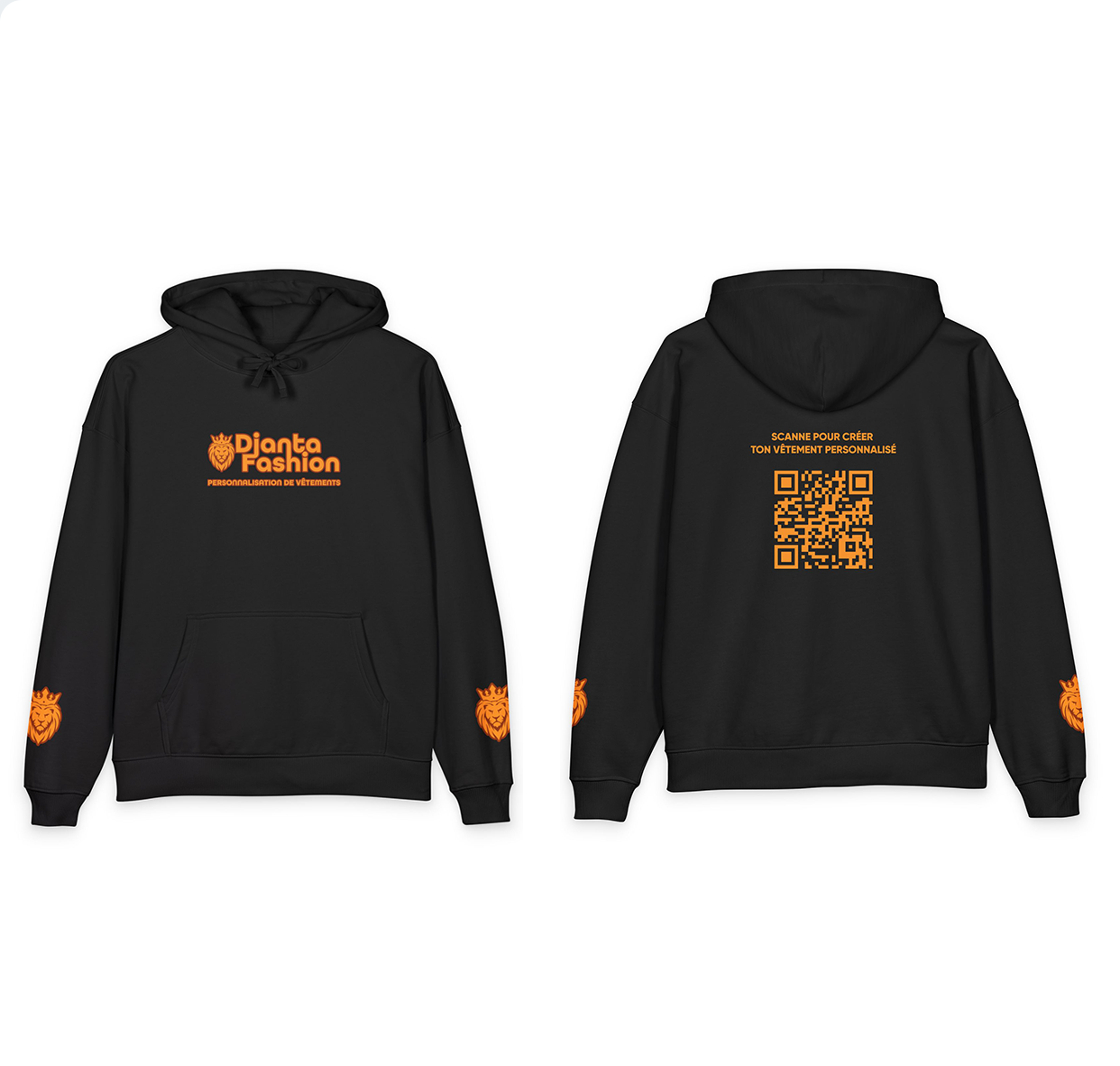 Sweat à capuche 290 GSM à personnaliser