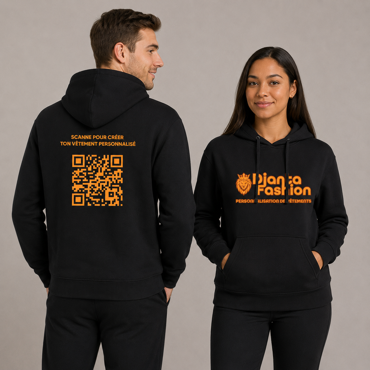 Sweat à capuche 290 GSM à personnaliser