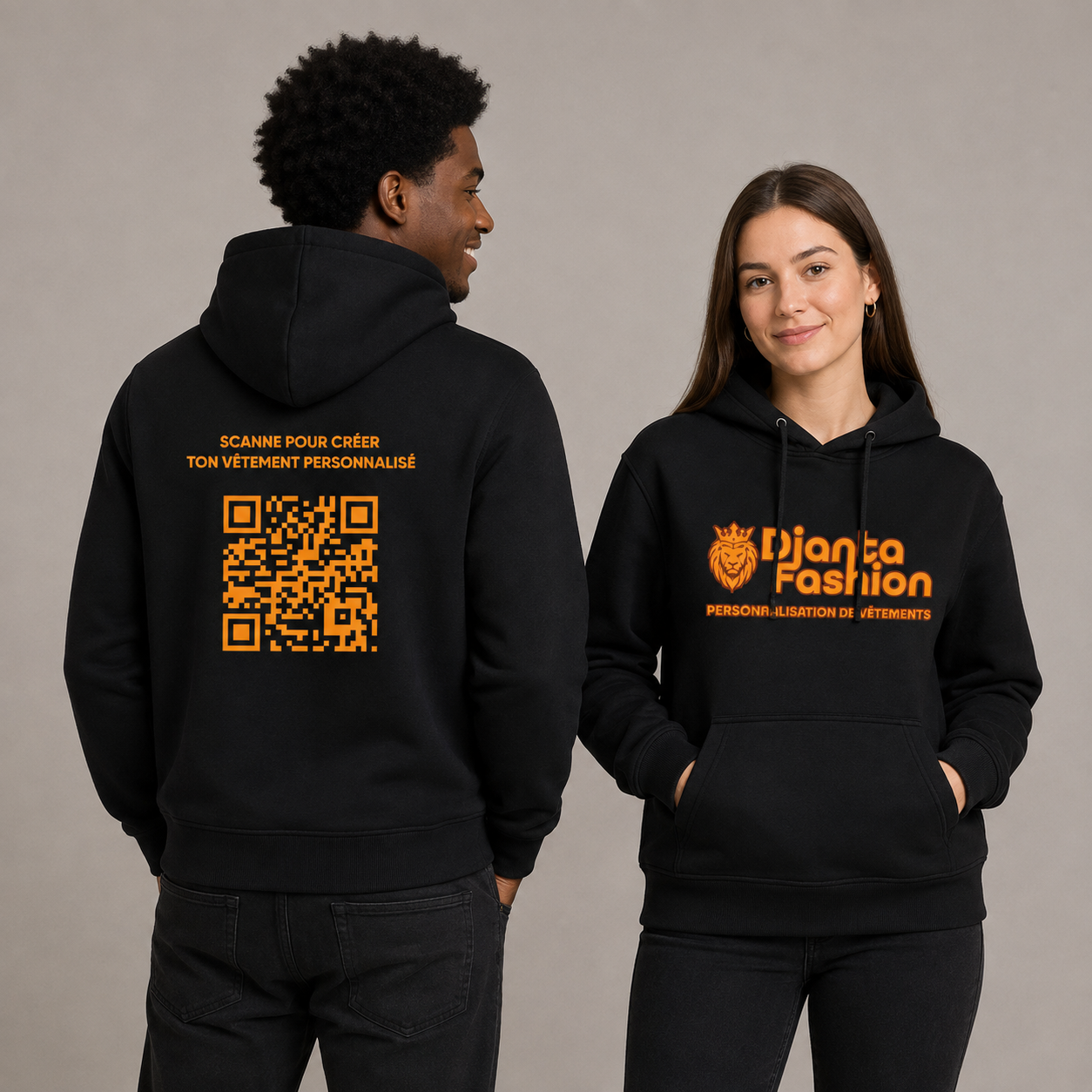 Sweat à capuche 320 GSM à personnaliser