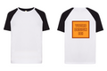 Tshirt Sport Bicolore : Personnalisation dos