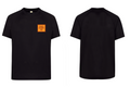 Tshirt Sport Unicolore : Personnalisation avant coeur