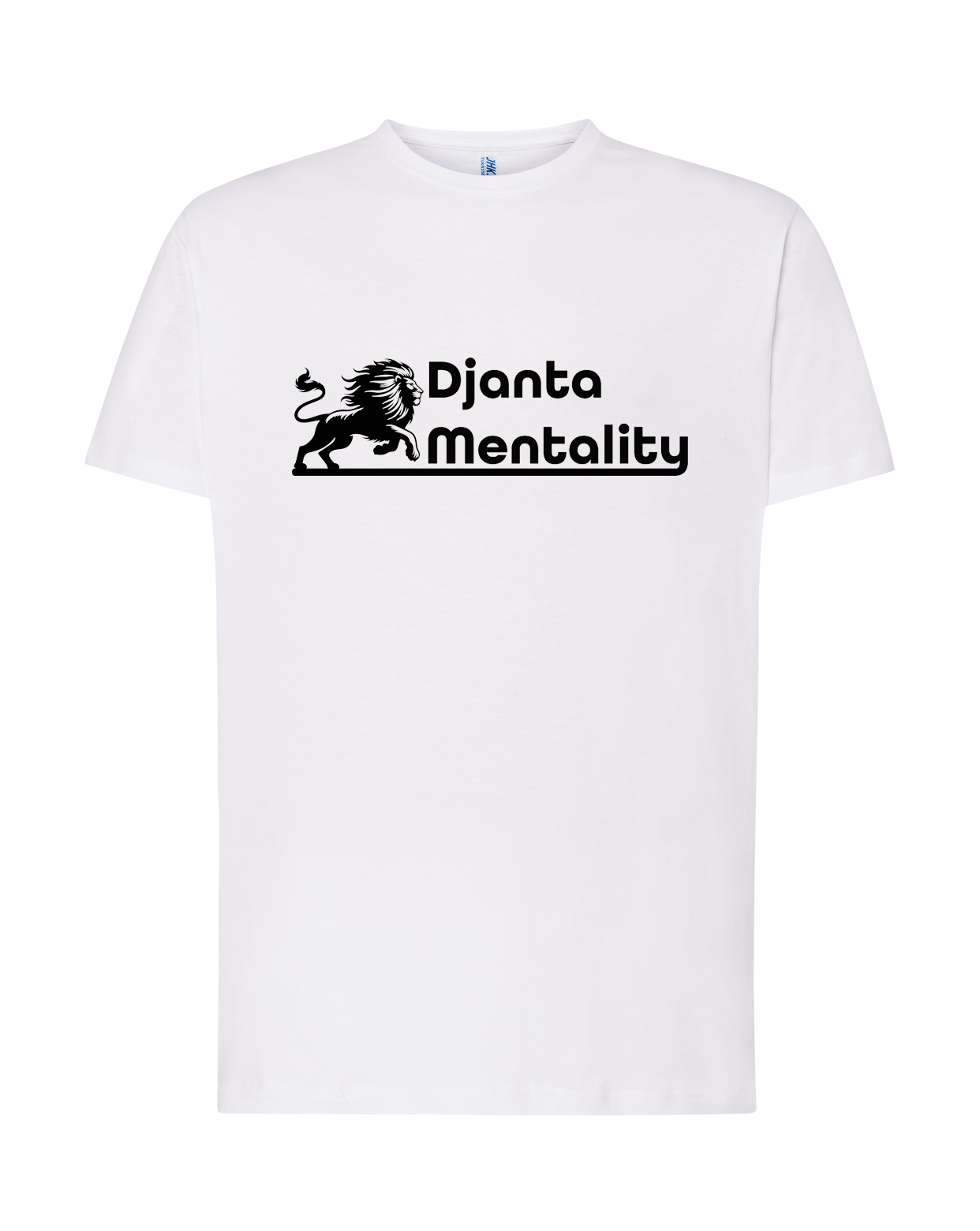 T-shirt Regular Blanc Djanta Mentality