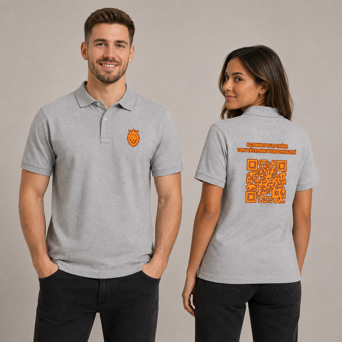 Polo premium à personnaliser